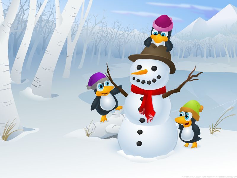 Christmas Linux Wallpapers