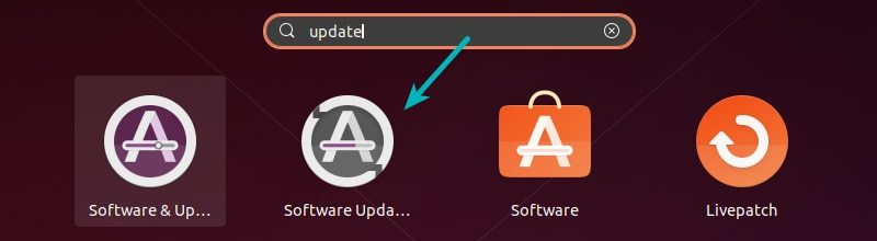 Ubuntu 20.04 的軟件升級器