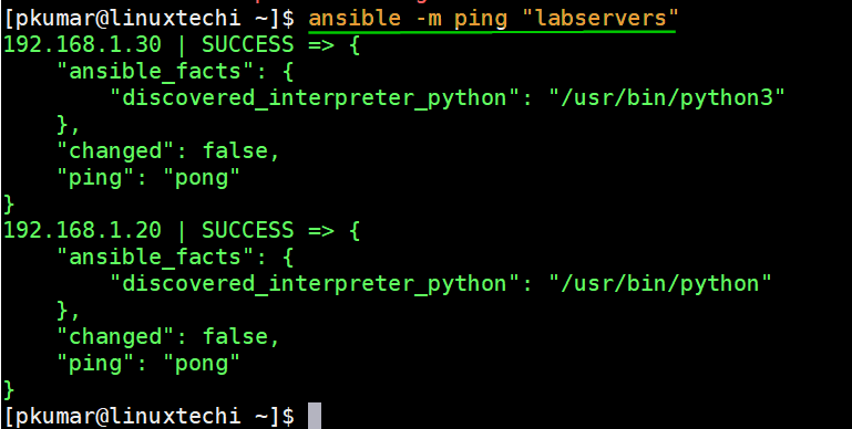 ansible-ping-module-centos8