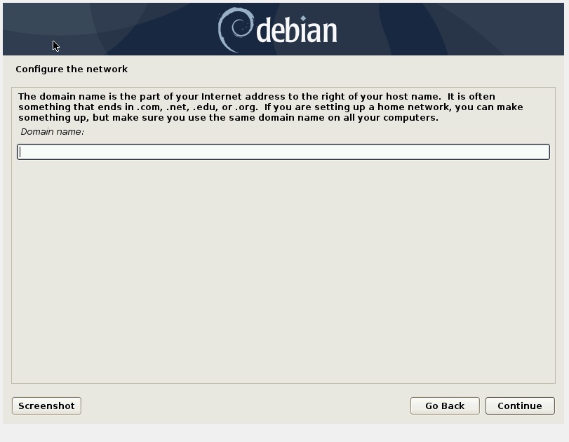 設置域名-Debian10