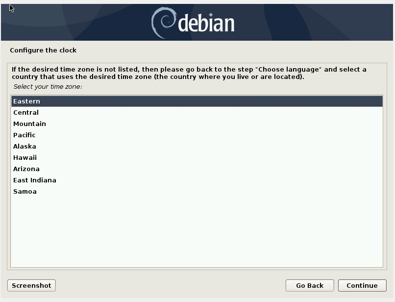 設置時區-Debian10