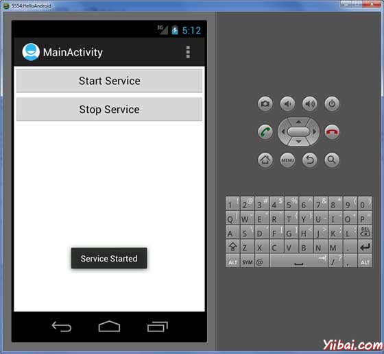 Android Service Start
