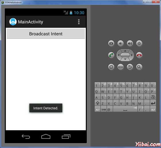 Android Broadcast Intent