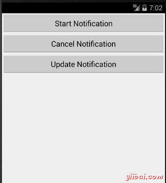 Android Notification Start