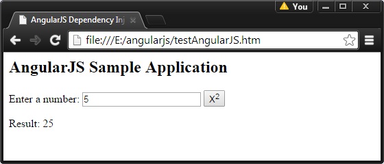 AngularJS Dependency Injection